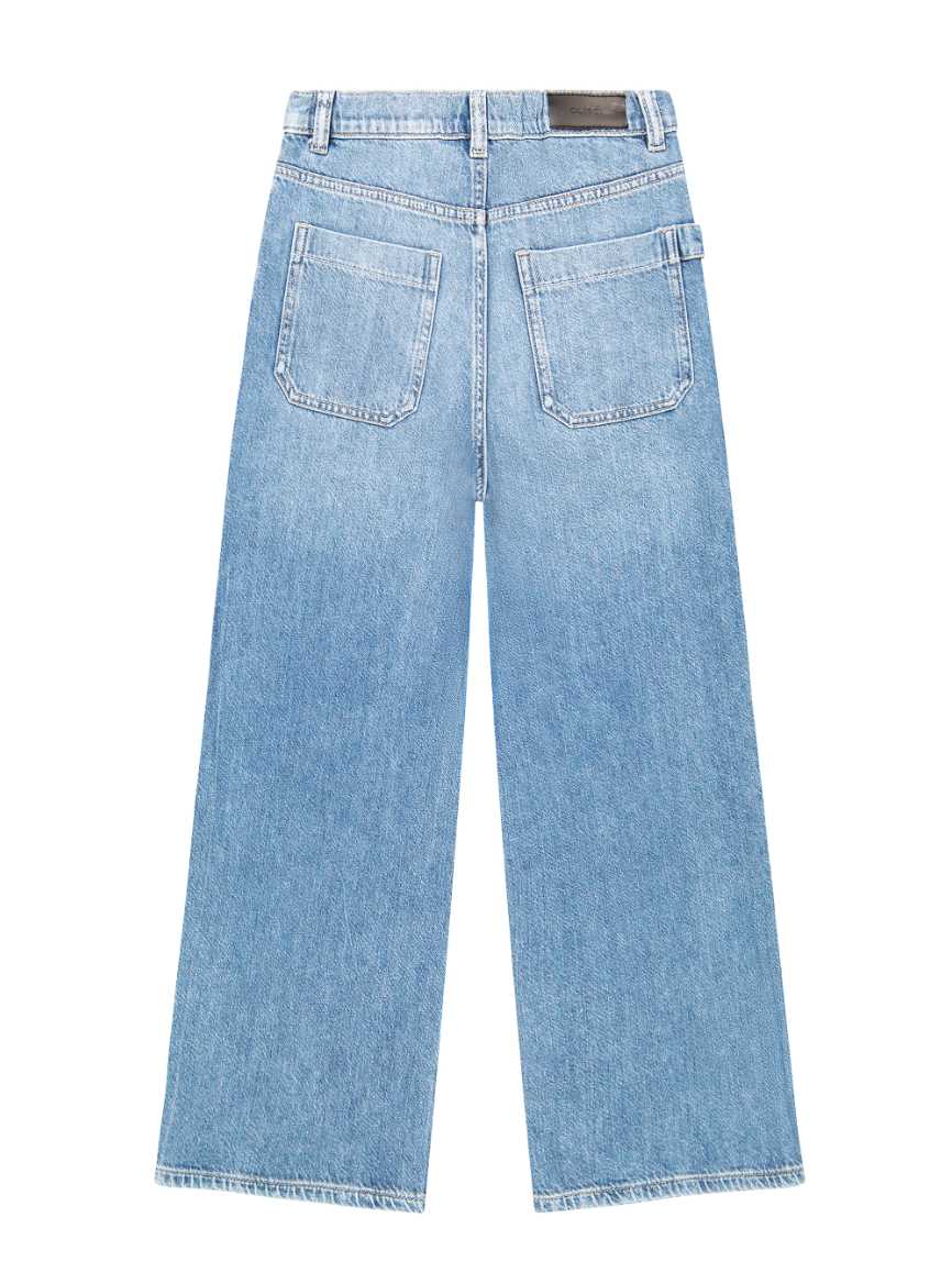 DL1961 Zeke Wide Leg Jeans - Great Falls