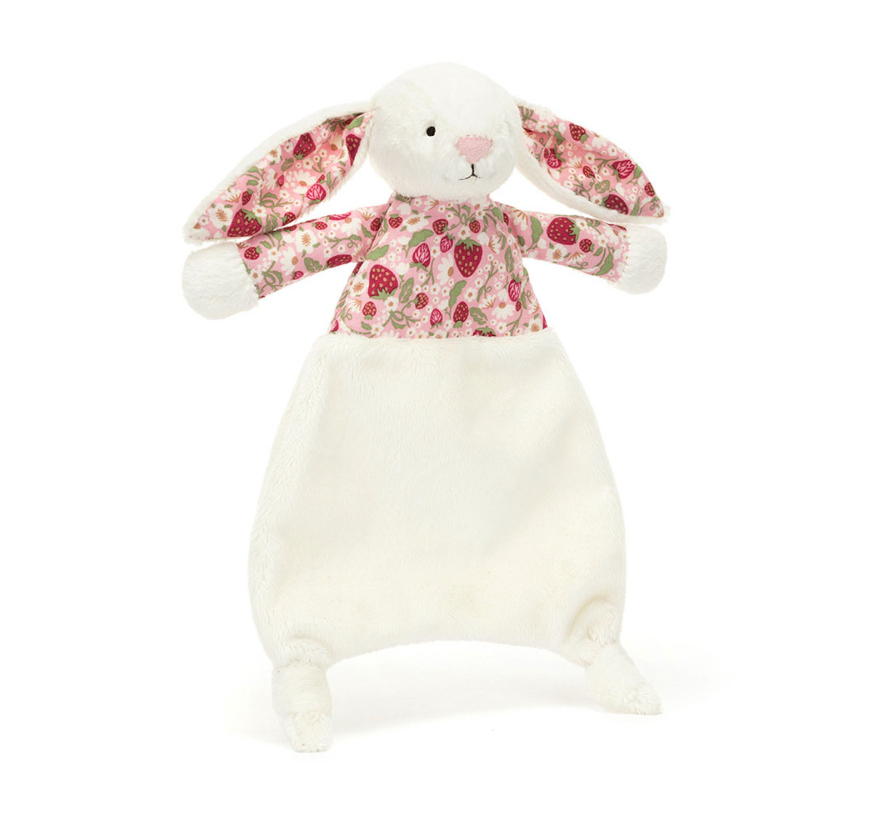 Jellycat Blossom Cream Bunny Berry Comforter