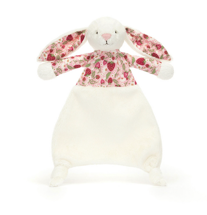 Jellycat Blossom Cream Bunny Berry Comforter
