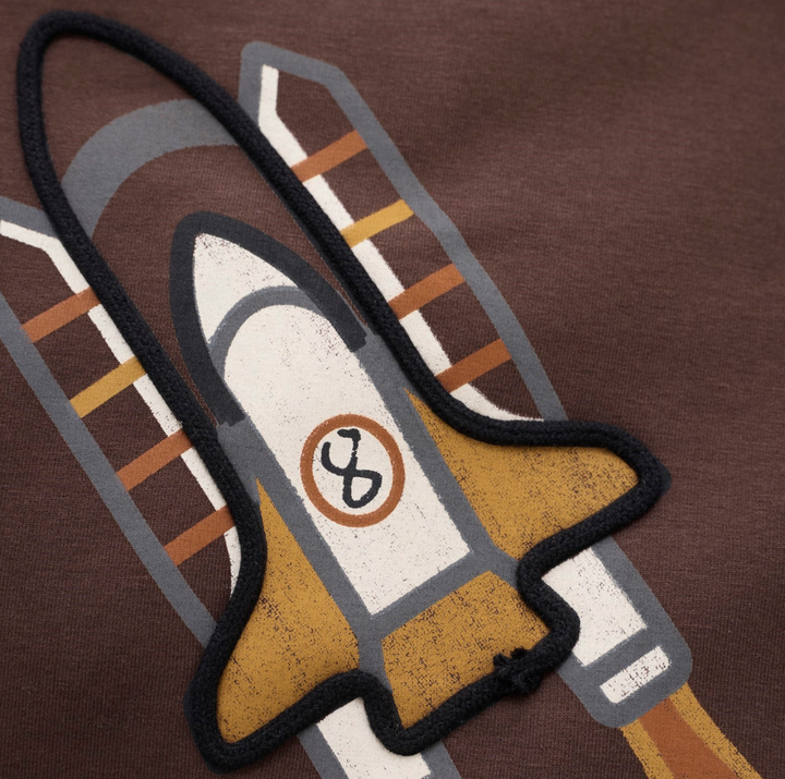 Minymo Rocket Sweatshirt - Bracken