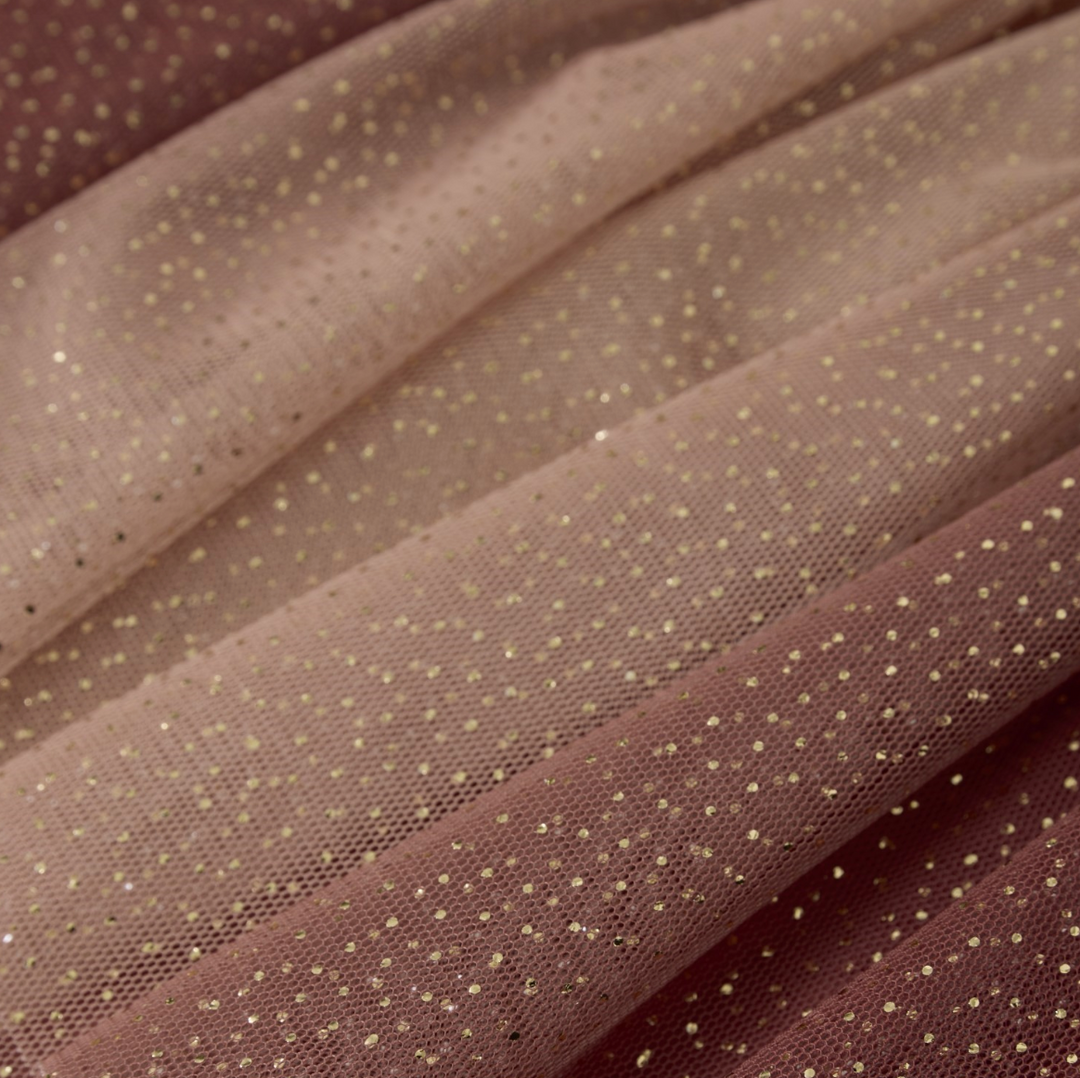 Minymo Withered Rose Glitter Skirt