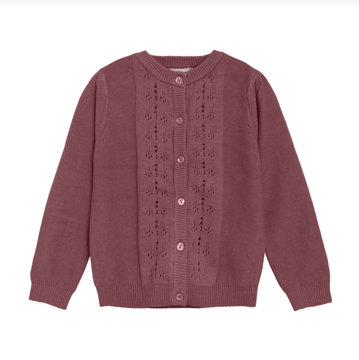 Minymo Withered Rose Cardigan