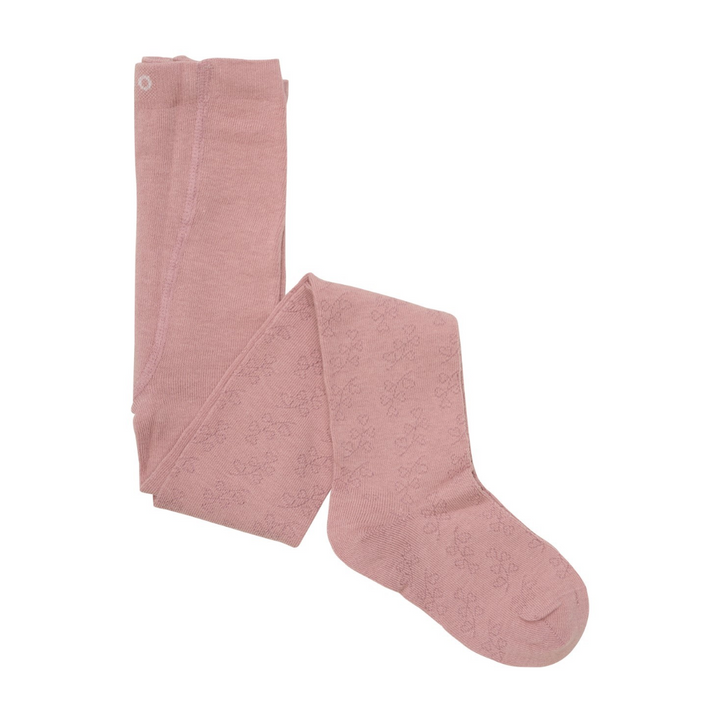 Minymo Misty Rose Ivory Tights 2 Pack