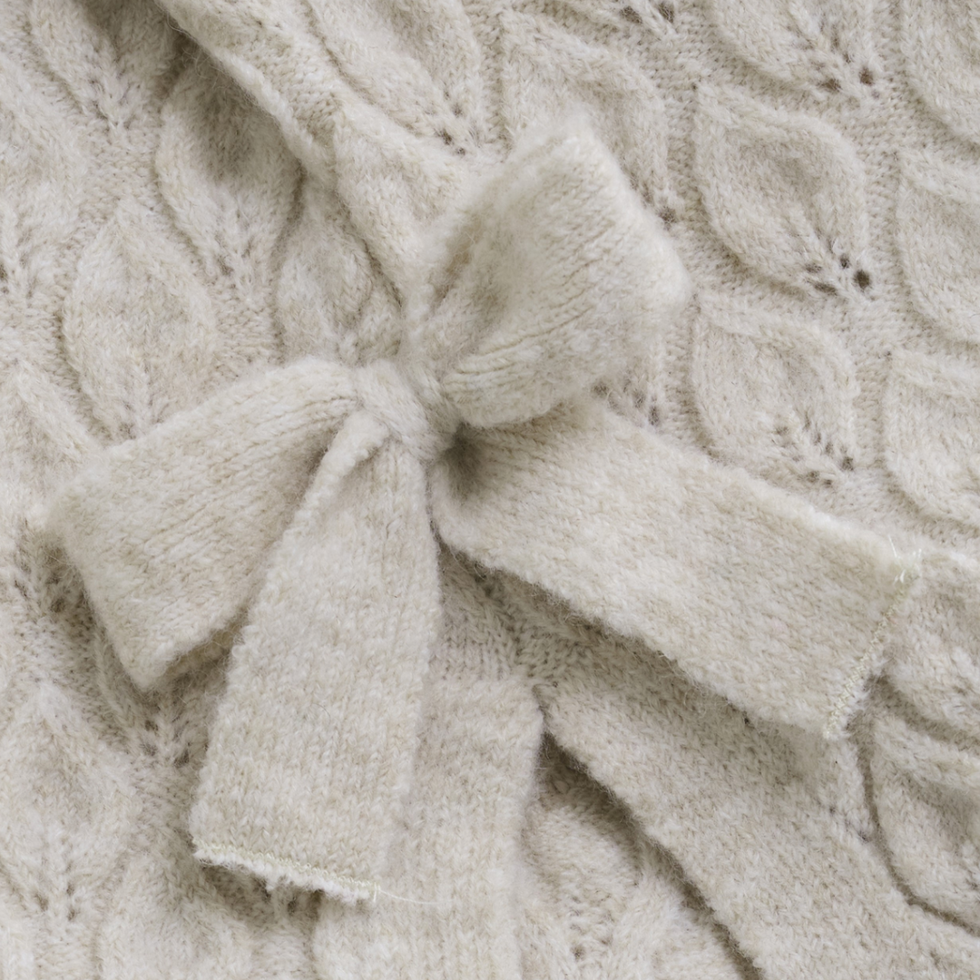 Minymo Knit Pullover Sweater - Smokey Grey