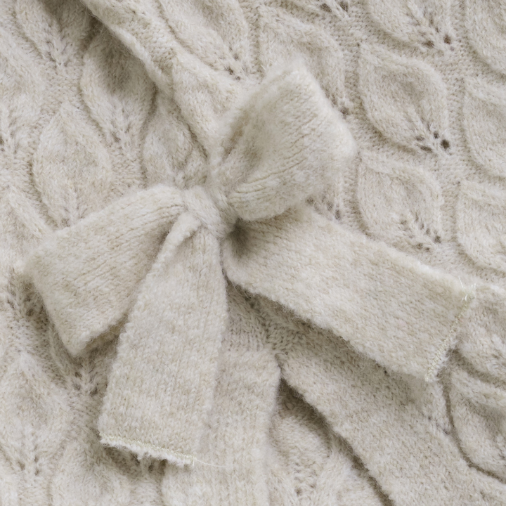 Minymo Knit Pullover Sweater - Smokey Grey