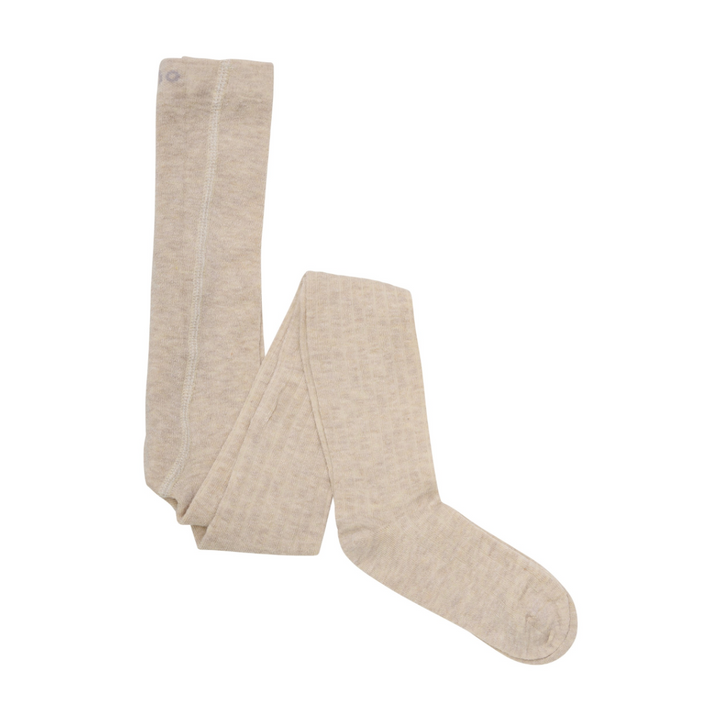 Minymo Wool Tights 2 Pack - Silver Mink