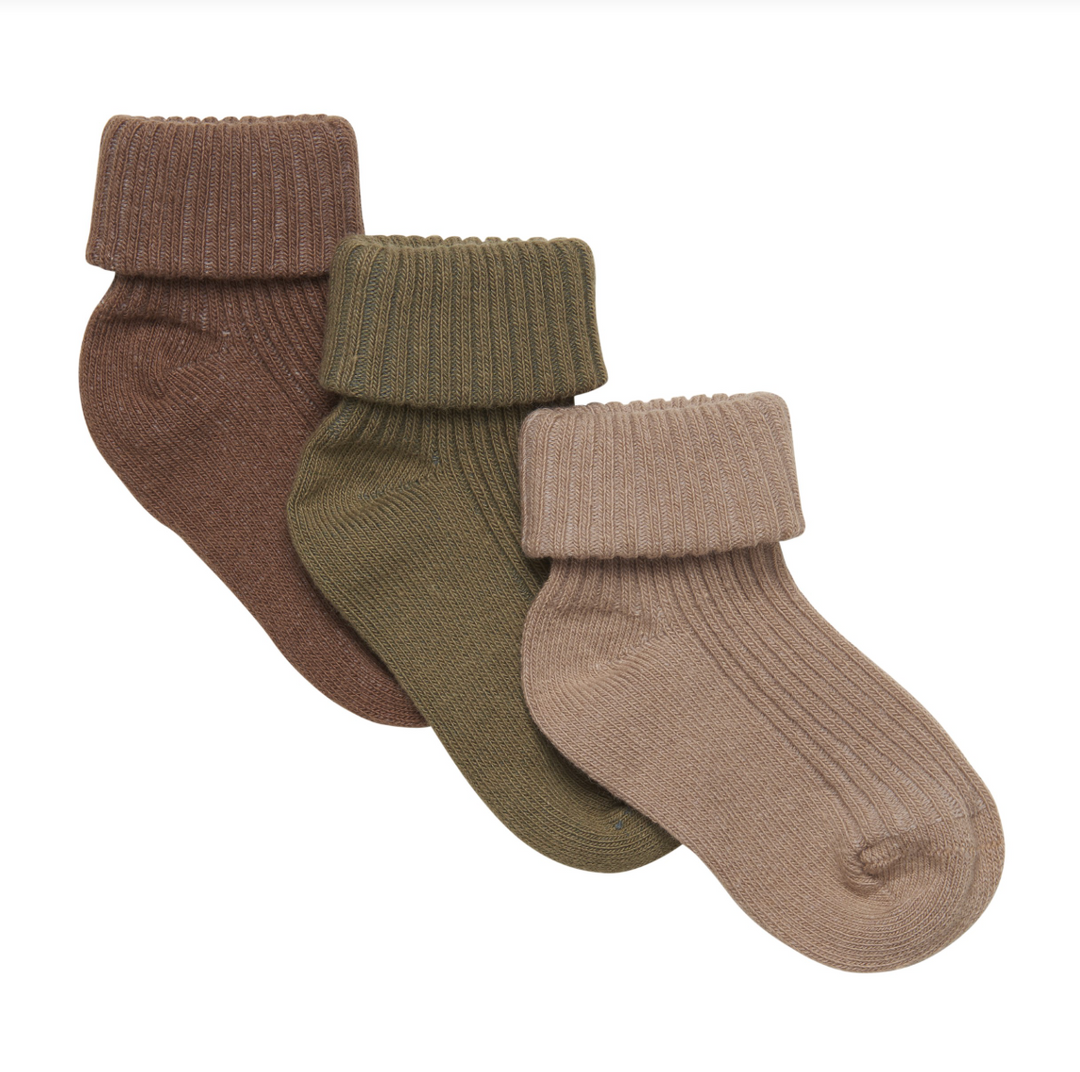 Minymo Socks 3 Pack - Dried Herbs