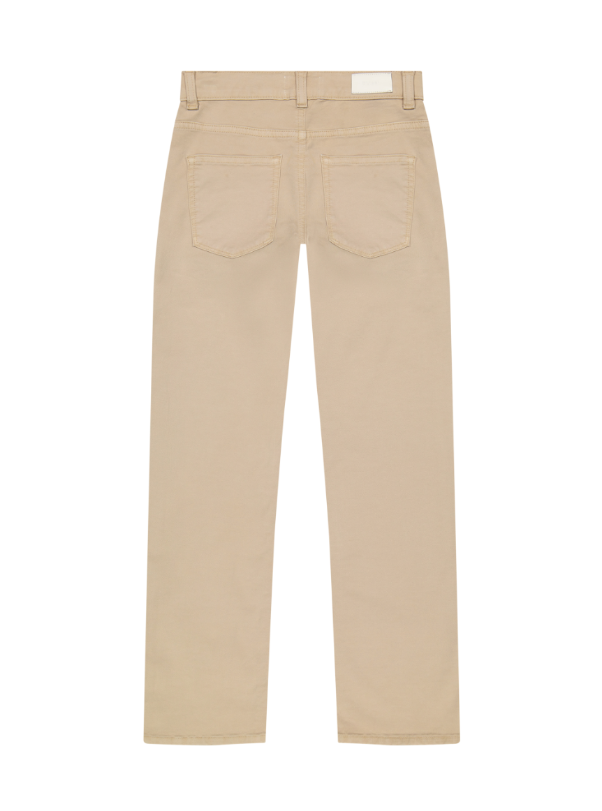 DL1961 Benji Straight Leg Twill Pants - Almond