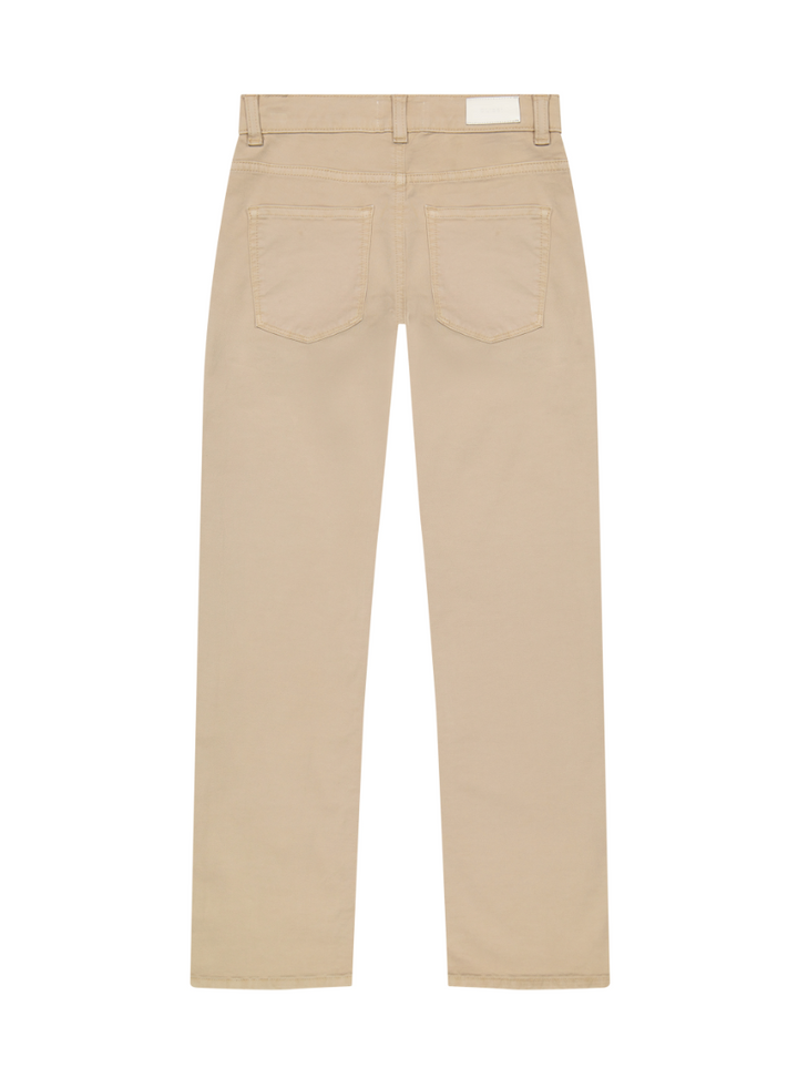 DL1961 Benji Straight Leg Twill Pants - Almond