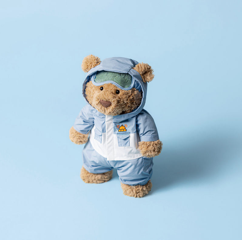 Jellycat Bartholomew Bear Snow Suit