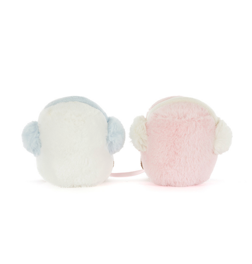 Jellycat Amuseables Toastie Pink And White Marshmallos