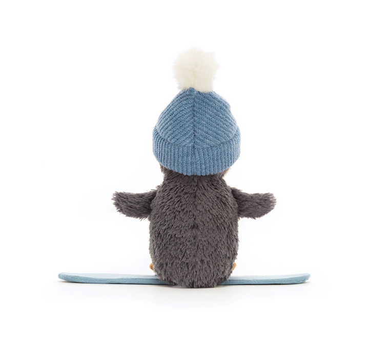 Jellycat Peanut Penguin Snowboarding