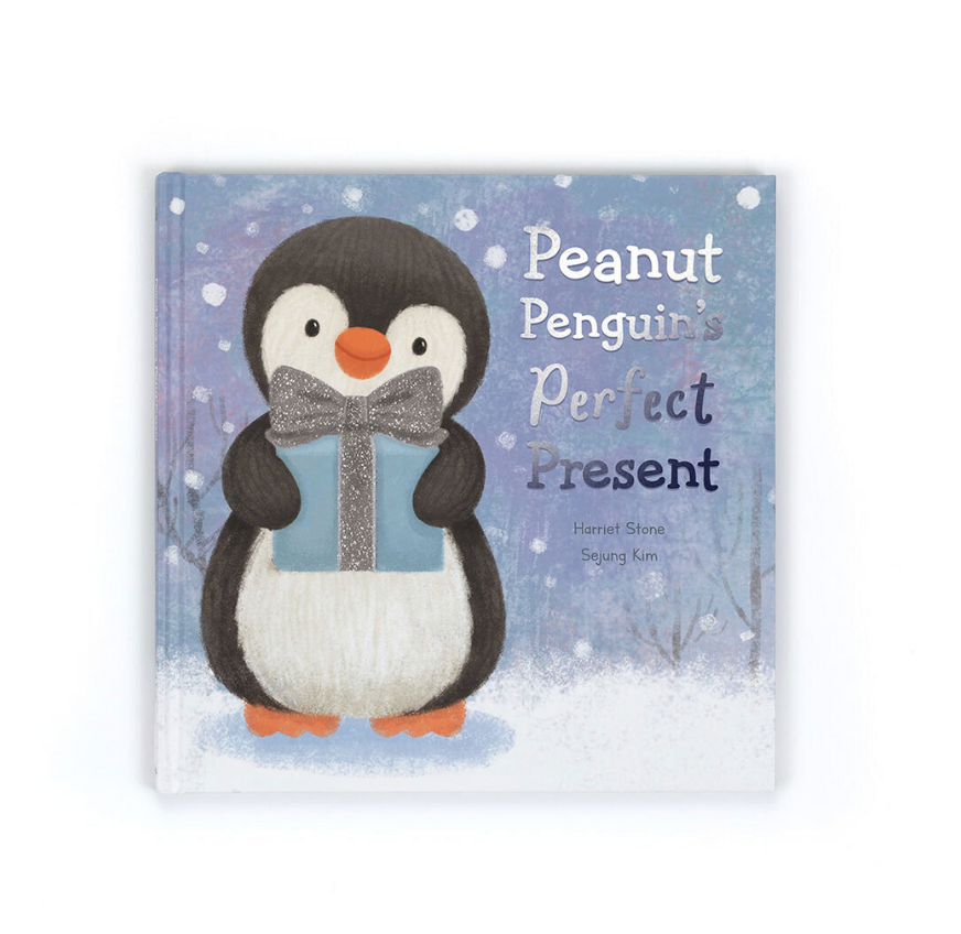 Jellycat Peanut Penguin's Perfect Present
