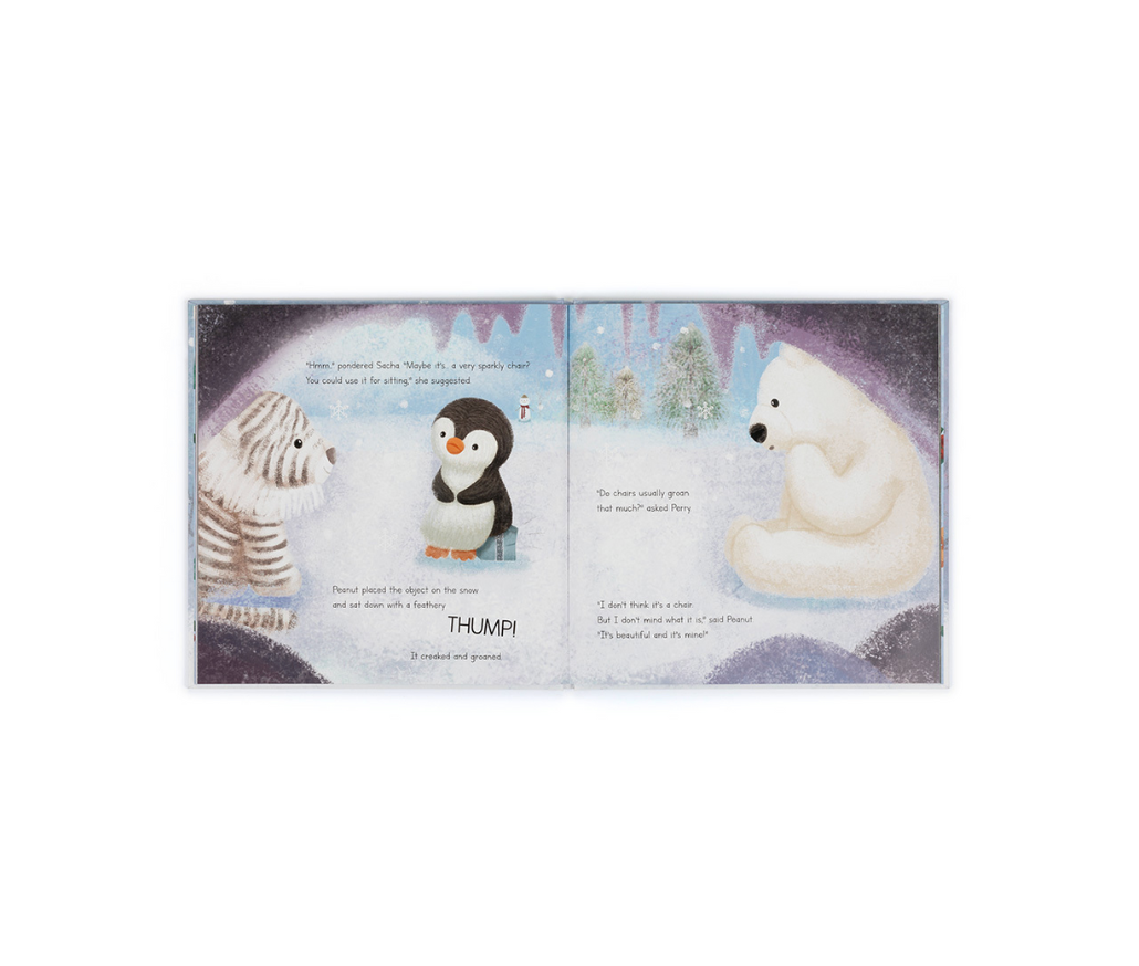 Jellycat Peanut Penguin's Perfect Present