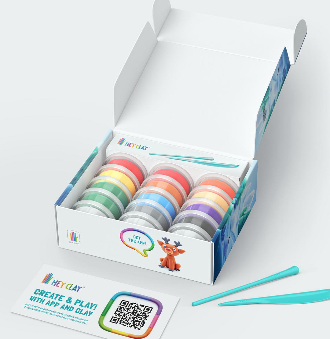 Fat Brain Toys Hey Clay Winter Holidays Set