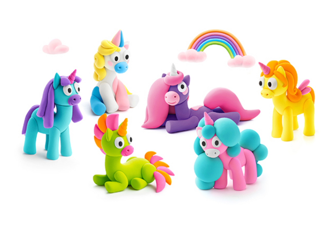 Fat Brain Toys Hey Clay Rainbow Unicorns