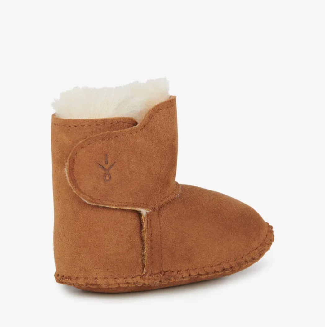 Emu Australia Baby Bootie - Chestnut
