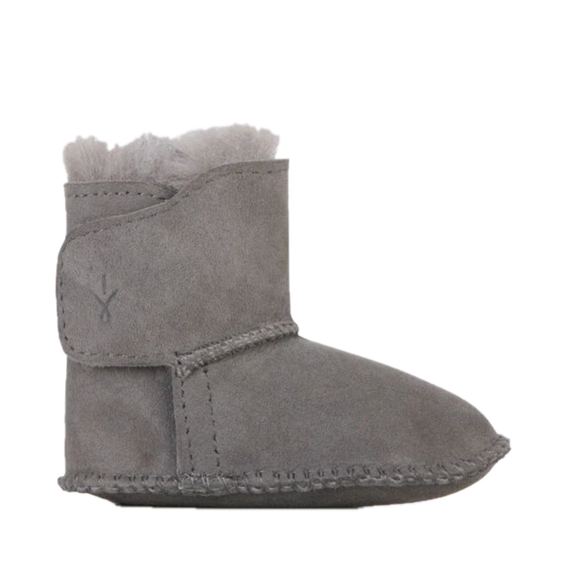 Emu Australia Baby Bootie- Charcoal