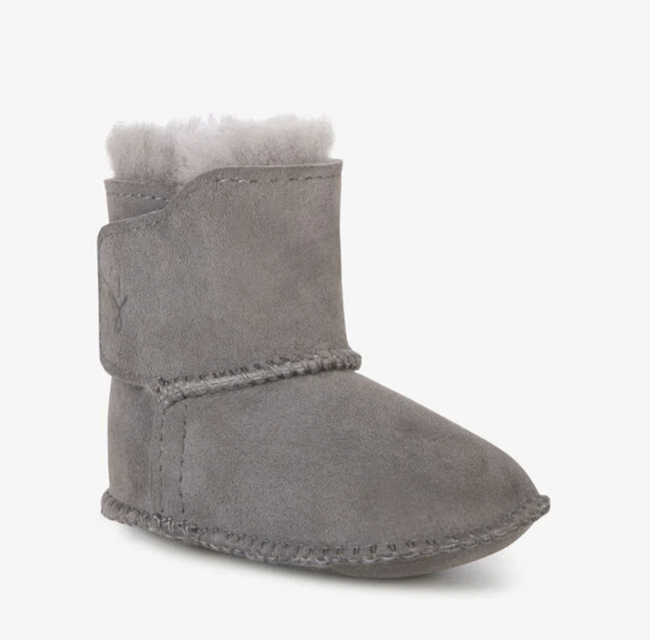 Emu Australia Baby Bootie- Charcoal