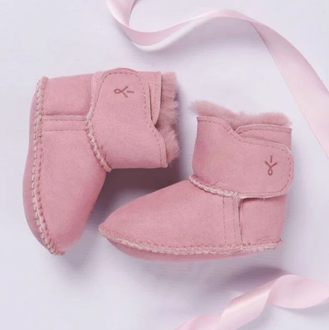 Emu Australia Baby Bootie - Baby Pink
