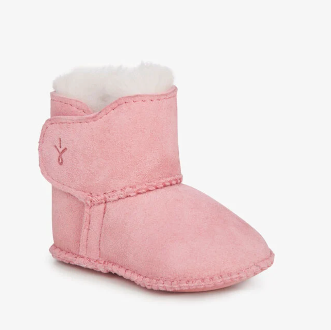Emu Australia Baby Bootie - Baby Pink