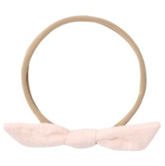 Quincy Mae Little Knot Headband - Petal