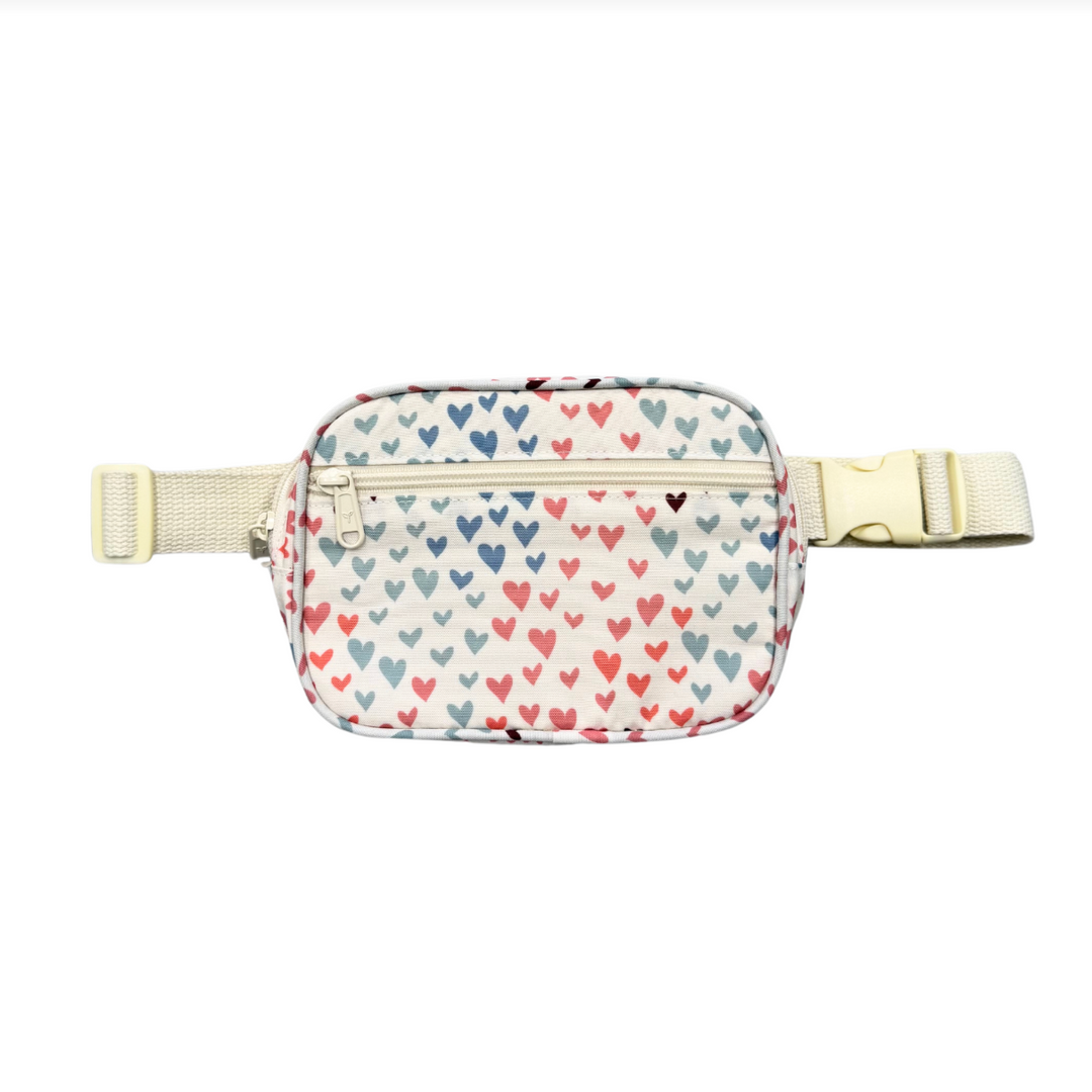Babysprouts Belt Bag - Rainbow Hearts