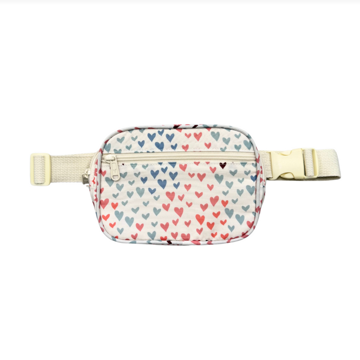 Babysprouts Belt Bag - Rainbow Hearts