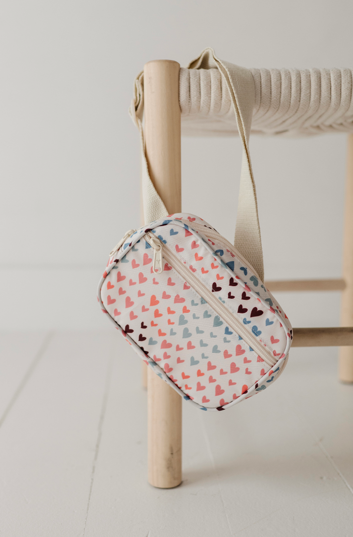 Babysprouts Belt Bag - Rainbow Hearts