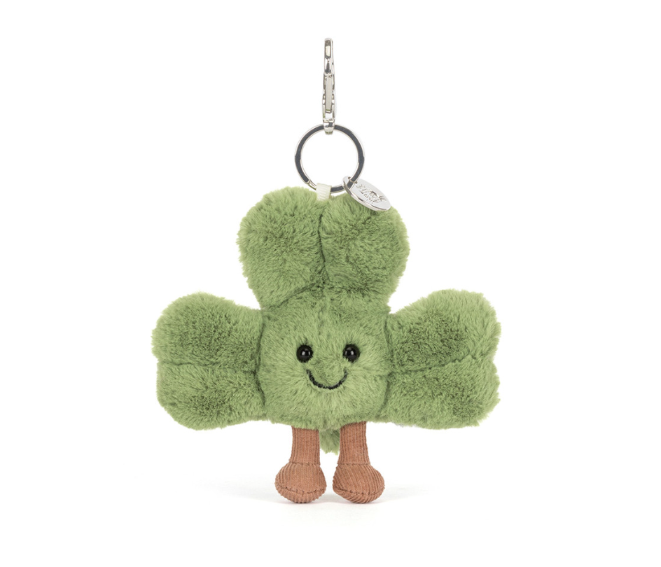 Jellycat Amuseables Siofra Shamrock Bag Charm