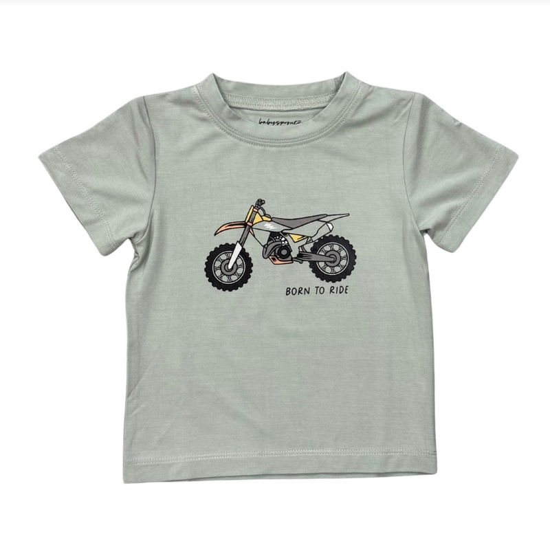 Babysprouts Short Sleeve Tee - Born To Ride