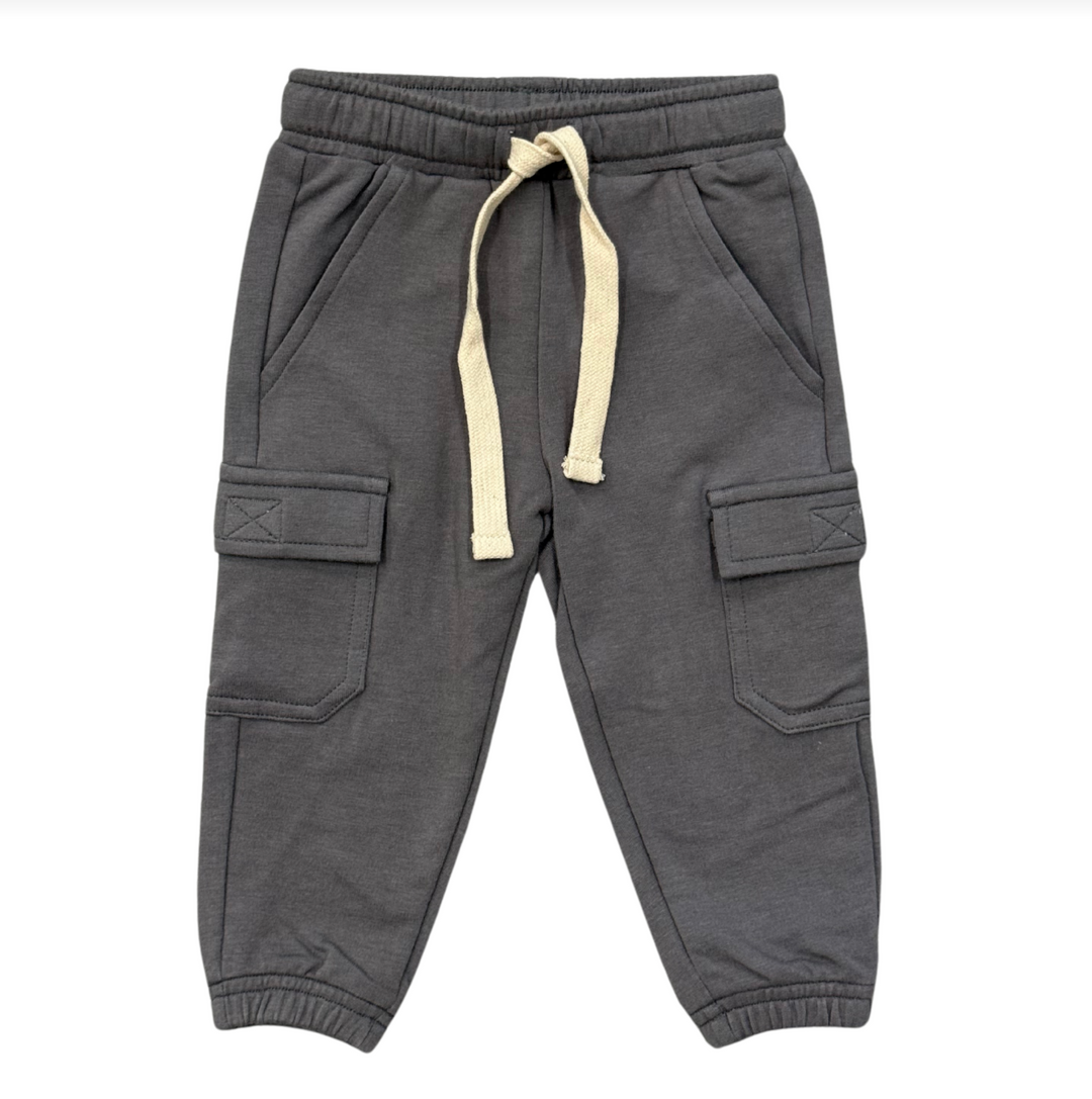 Babysprouts Cargo Pants - Smoke