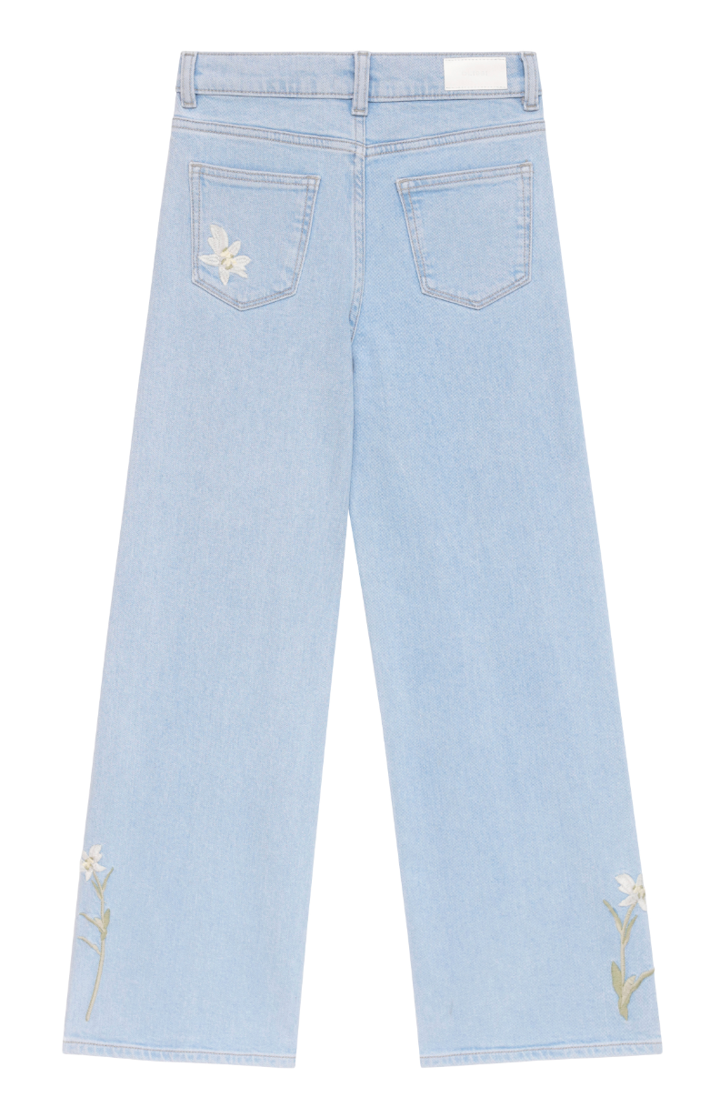 DL1961 Lily Wide Leg Denim -  Wildflower