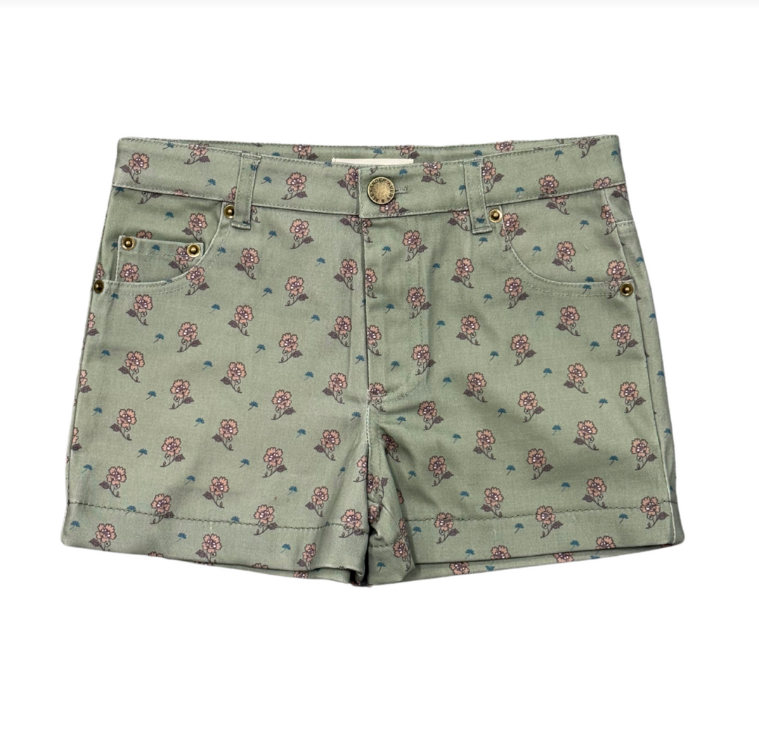 Avery & Alexander Twill Shorts - Sage Noa Paisley
