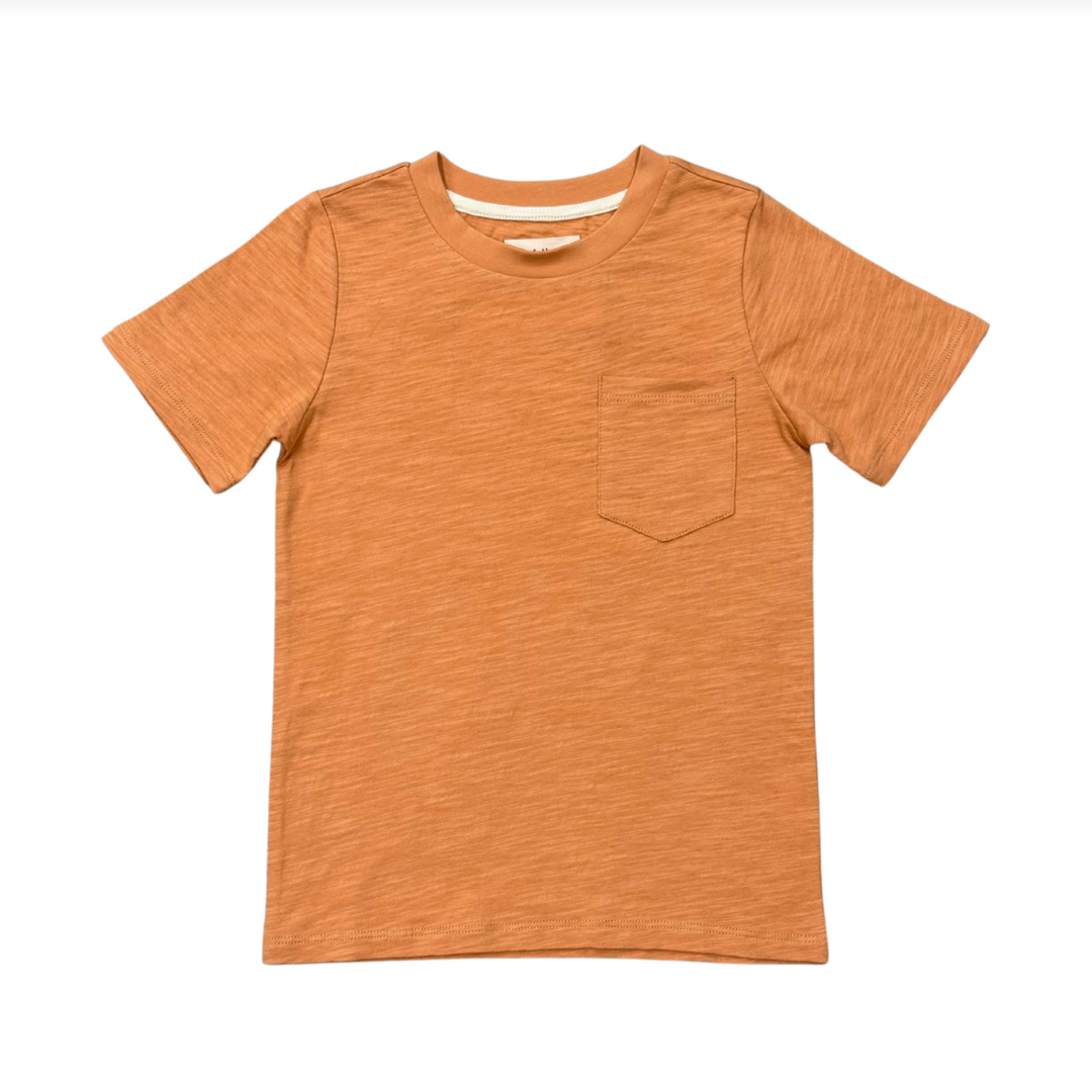 Avery & Alexander Short Sleeve Pocket Shirt - Dusty Orange