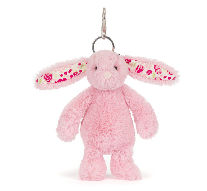 Jellycat Blushkin Blossom Bunny Bag Charm
