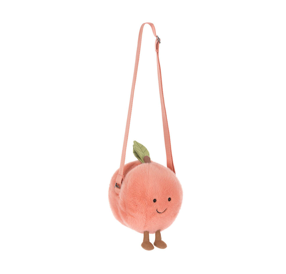 Jellycat Amuseables Peach Shoulder Bag