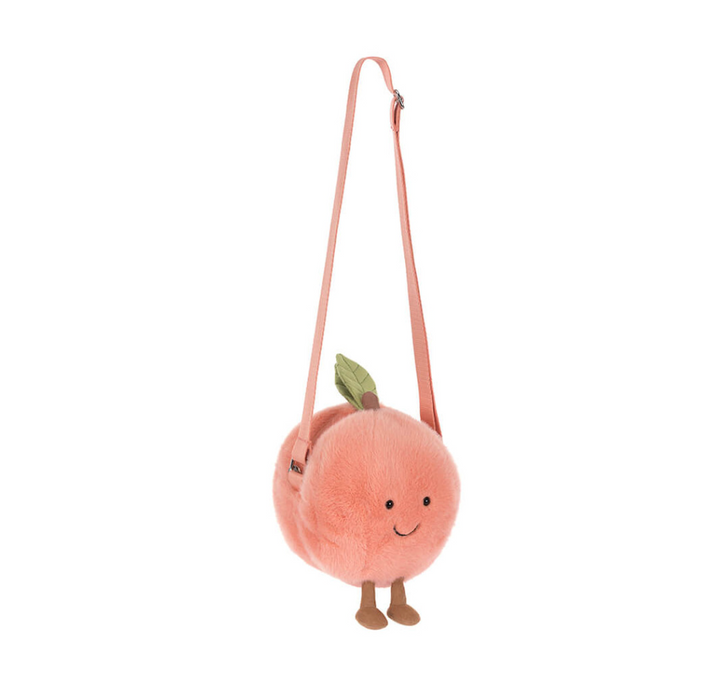 Jellycat Amuseables Peach Shoulder Bag