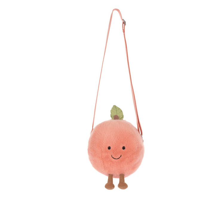 Jellycat Amuseables Peach Shoulder Bag