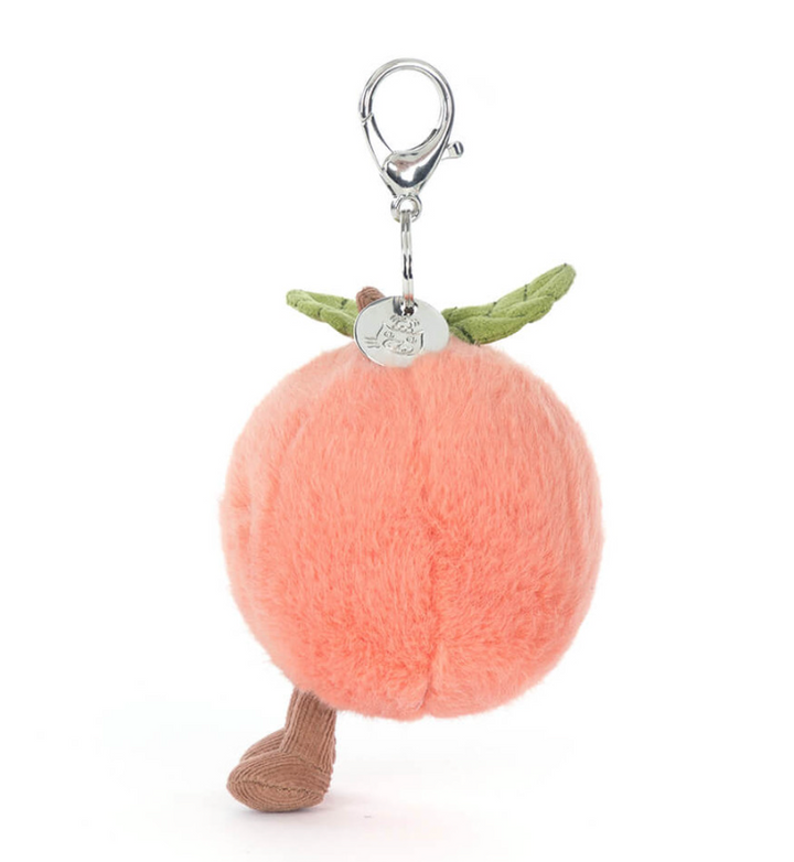 Jellycat Amuseables Peach Bag Charm