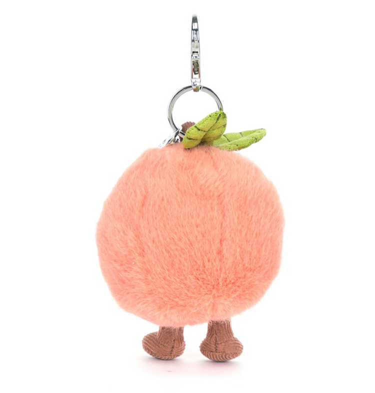 Jellycat Amuseables Peach Bag Charm