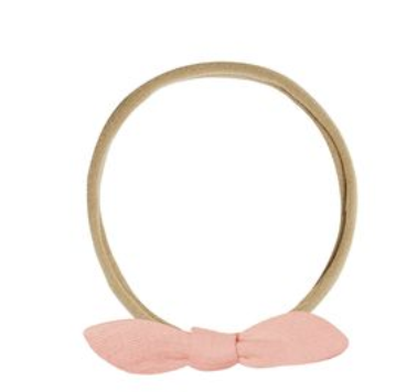 Quincy Mae Little Knot Headband - Melon