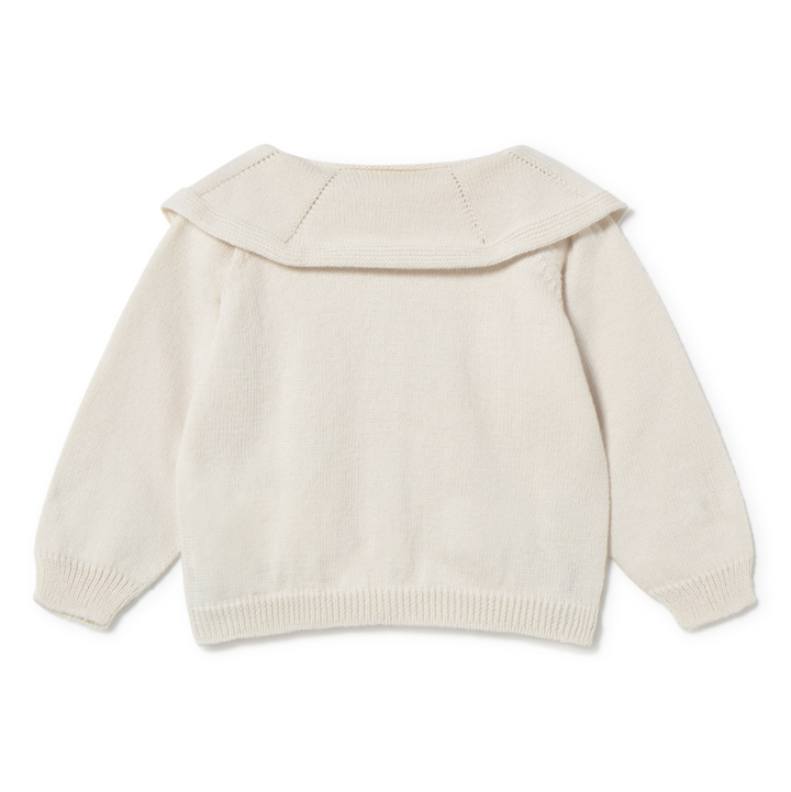 li & me Dahlia Embroidered Knit Cardigan