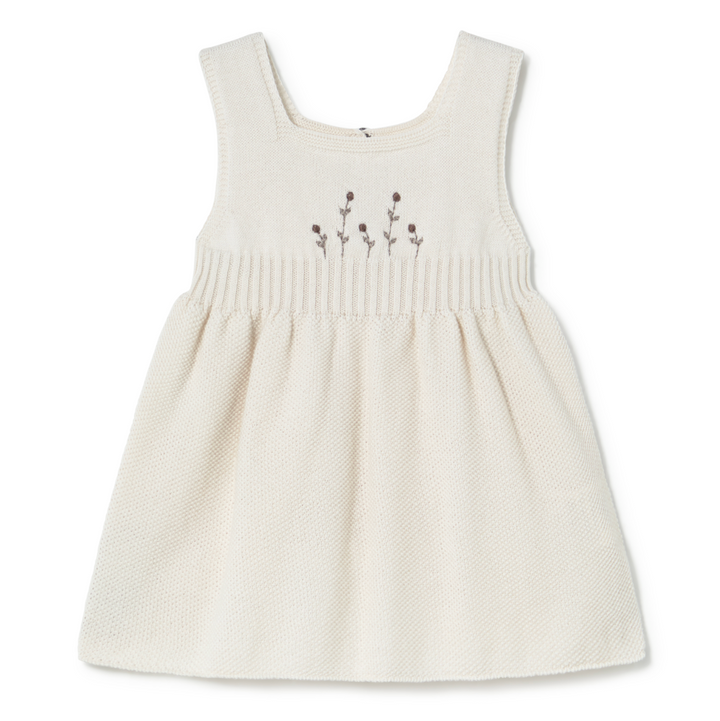 li & me Aurora Embroidered Knit Dress