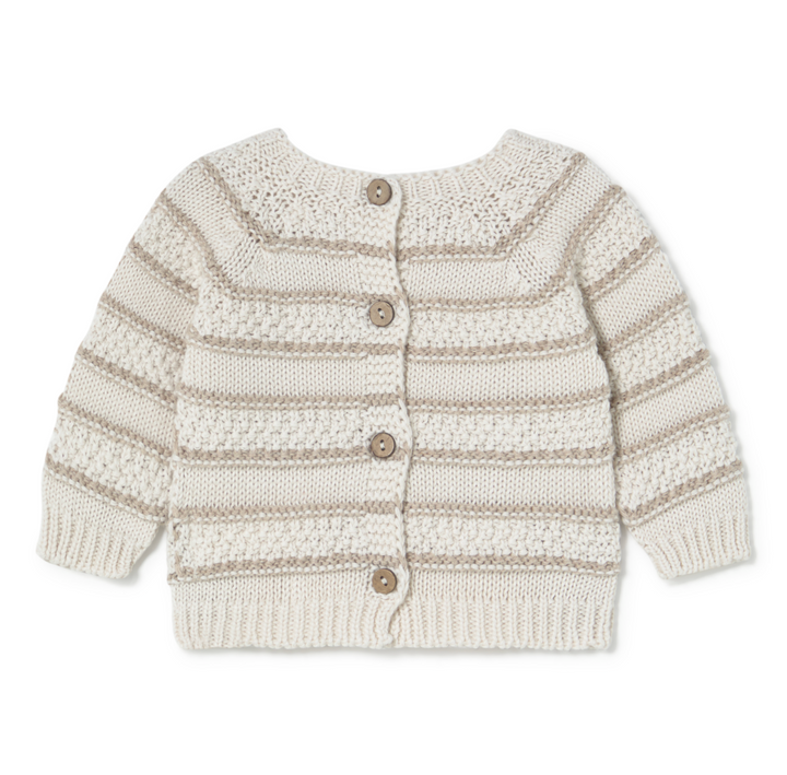 li & me Maverick Contrasting Stripe Knit Sweater