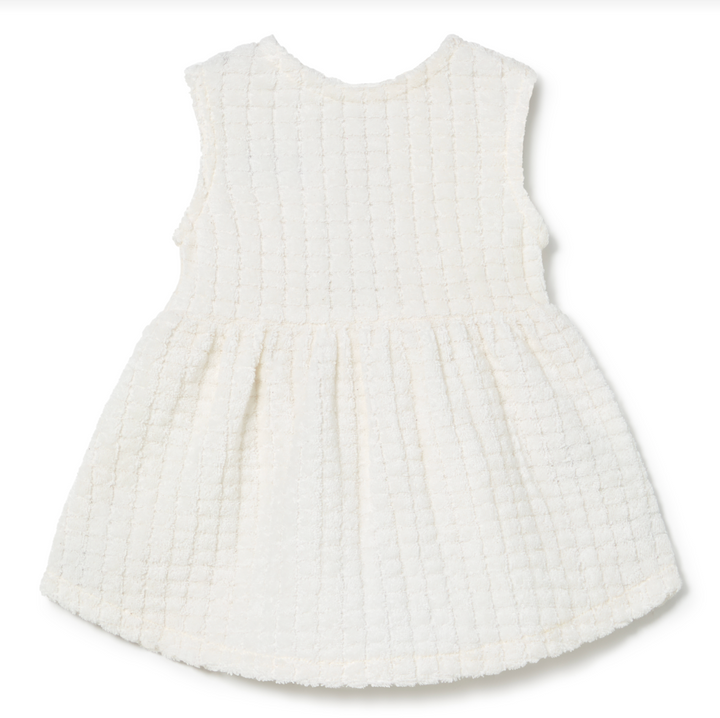 li & me Lala Terry Dress - Cream
