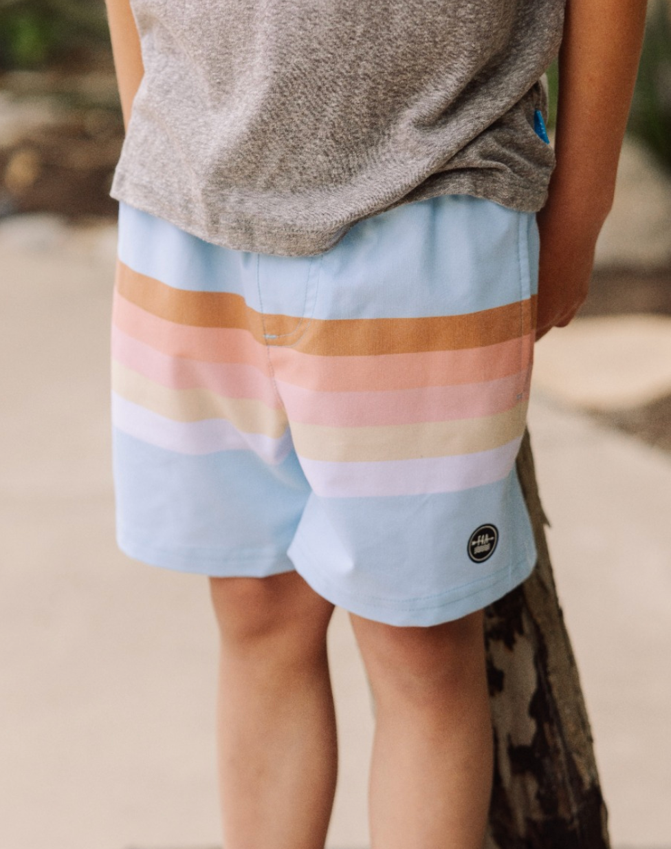 Feather 4 Arrow Volley Trunk - Crystal Blue