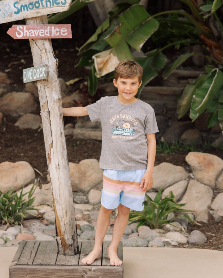 Feather 4 Arrow Volley Trunk - Crystal Blue