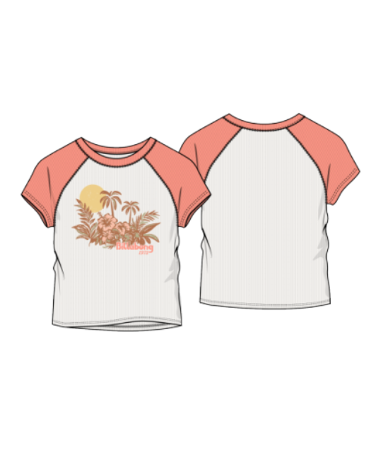 Billabong Retro Tropics T-Shirt - Desert Flower