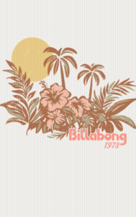 Billabong Retro Tropics T-Shirt - Desert Flower